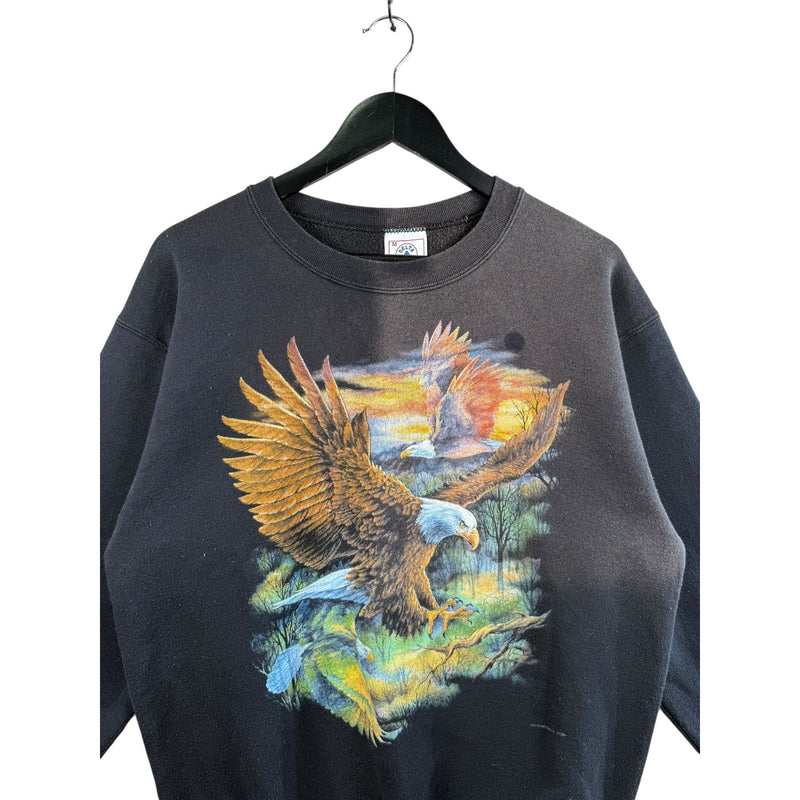 Vintage Delta Graphic Sweatshirt Crewneck