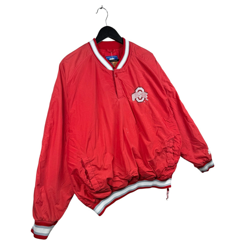 Vintage Starter Ohio State University Pullover Varsity Jacket