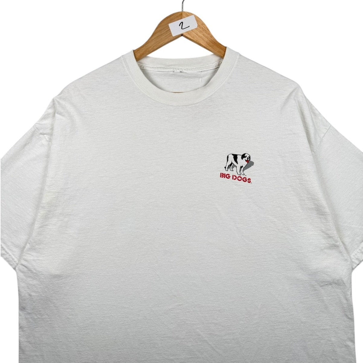 Vintage Big Dogs Attitude Graphic T-Shirt