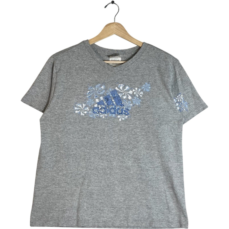 Vintage Adidas Snowflakes Logo Tee