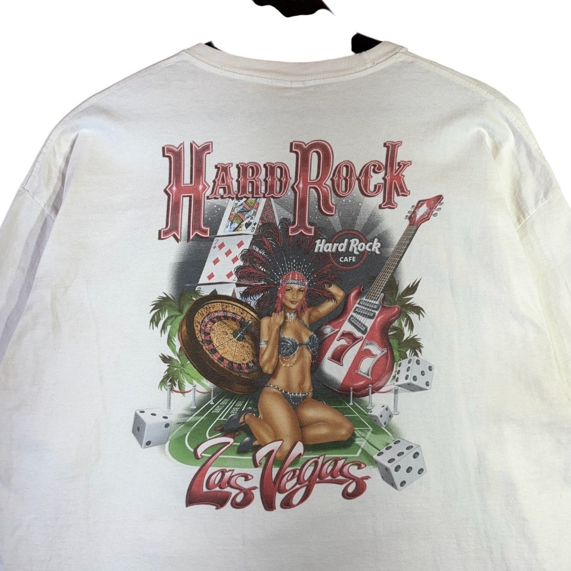 Vintage Hard Rock Cafe Showgirl Graphic T-Shirt