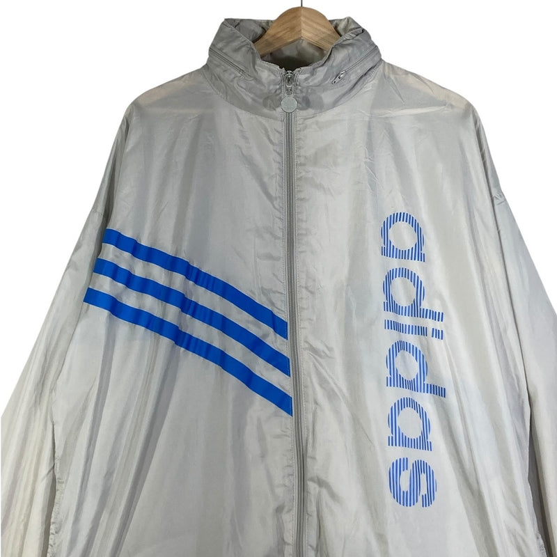 Vintage Adidas 3-Stripes Full Zip Windbreaker