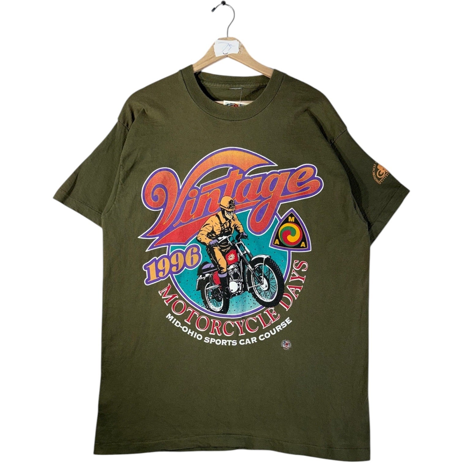 Vintage Motorcycle Days 1996 Graphic T-Shirt