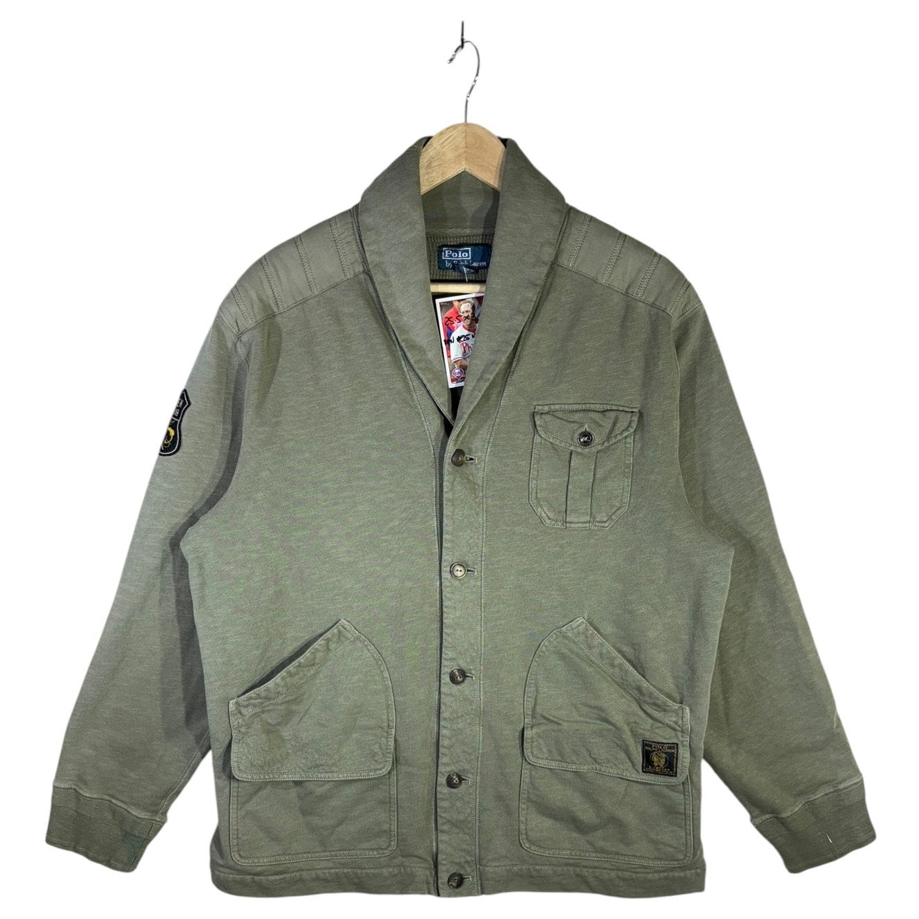 Vintage Polo Ralph Lauren Shawl Utility Workwear Jacket