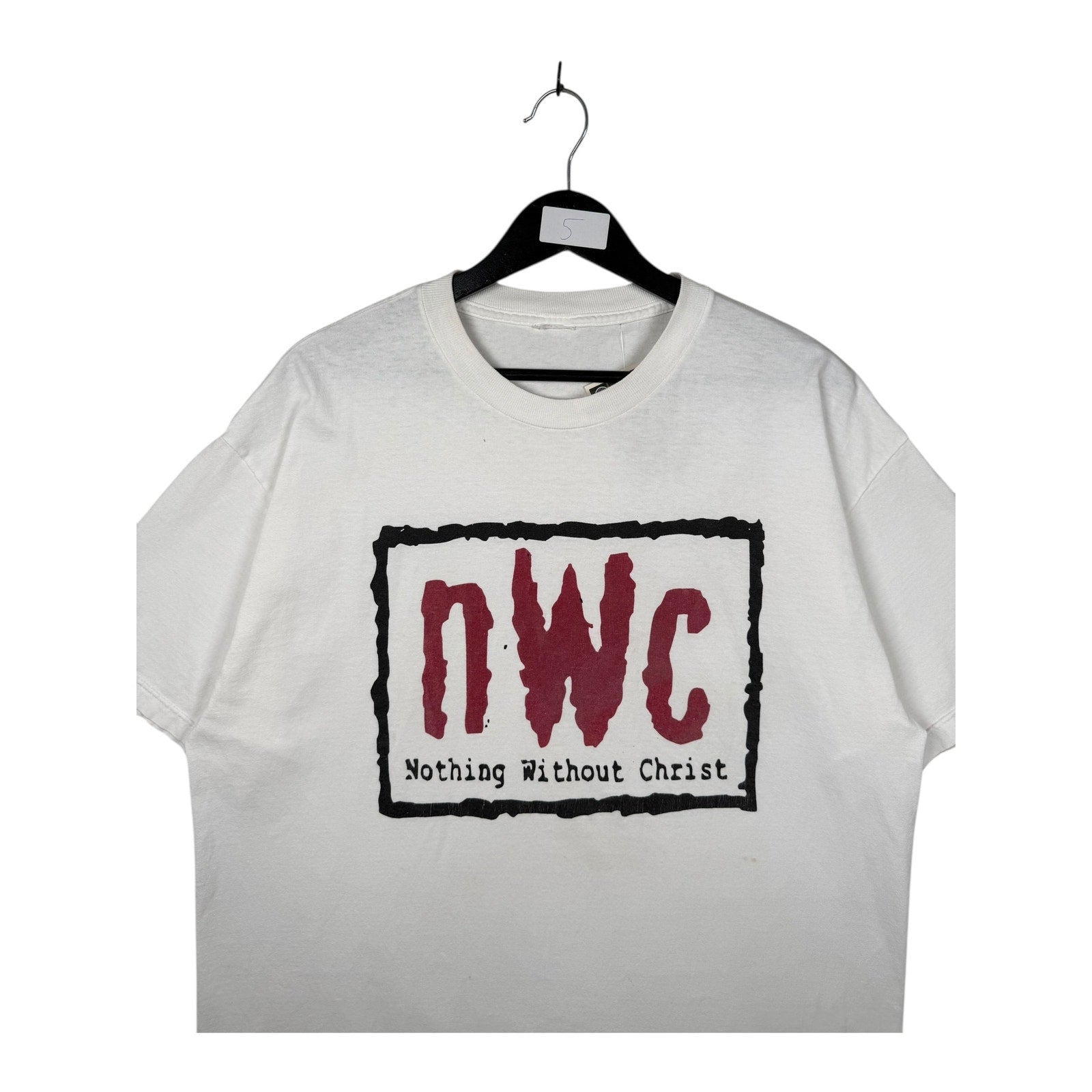 Vintage NWC Nothing Without Christ T-Shirt