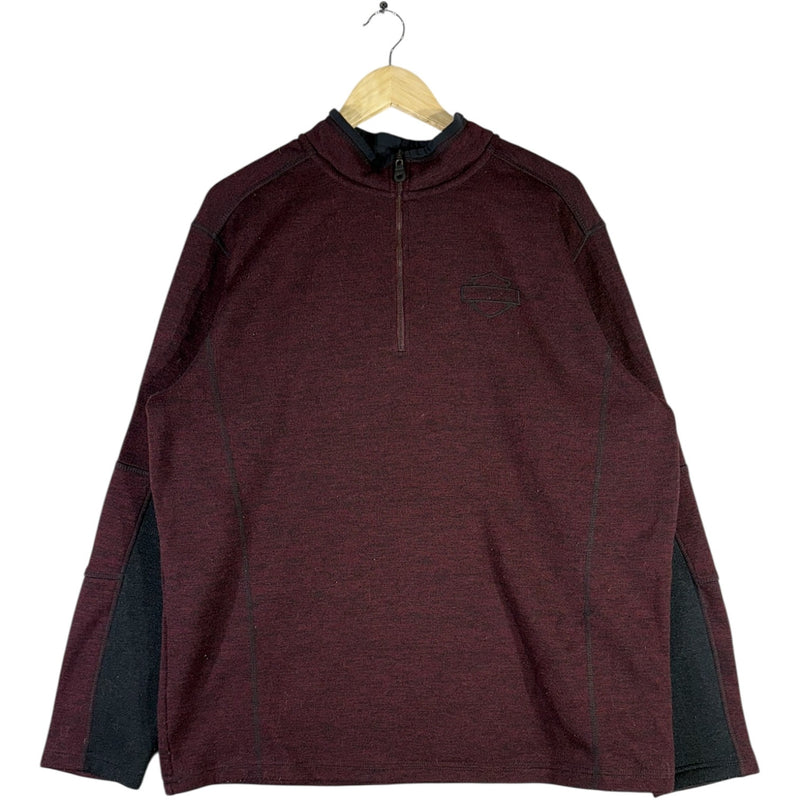 Vintage Harley-Davidson 1/4 Zip Sweatshirt