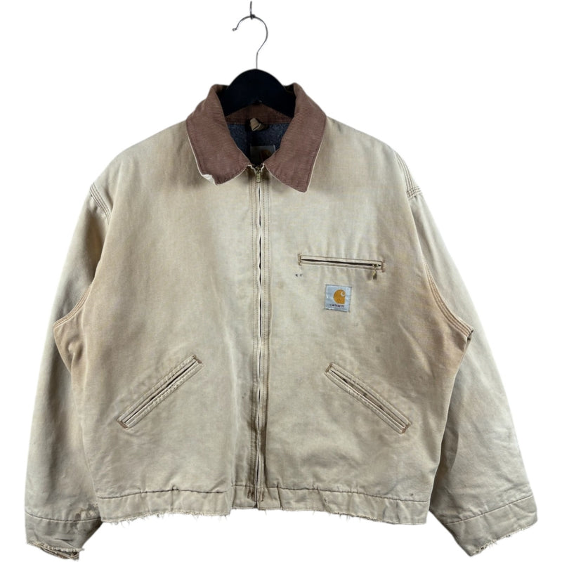 Vintage Carhartt Detroit Blanket Lined Full Zip Jacket