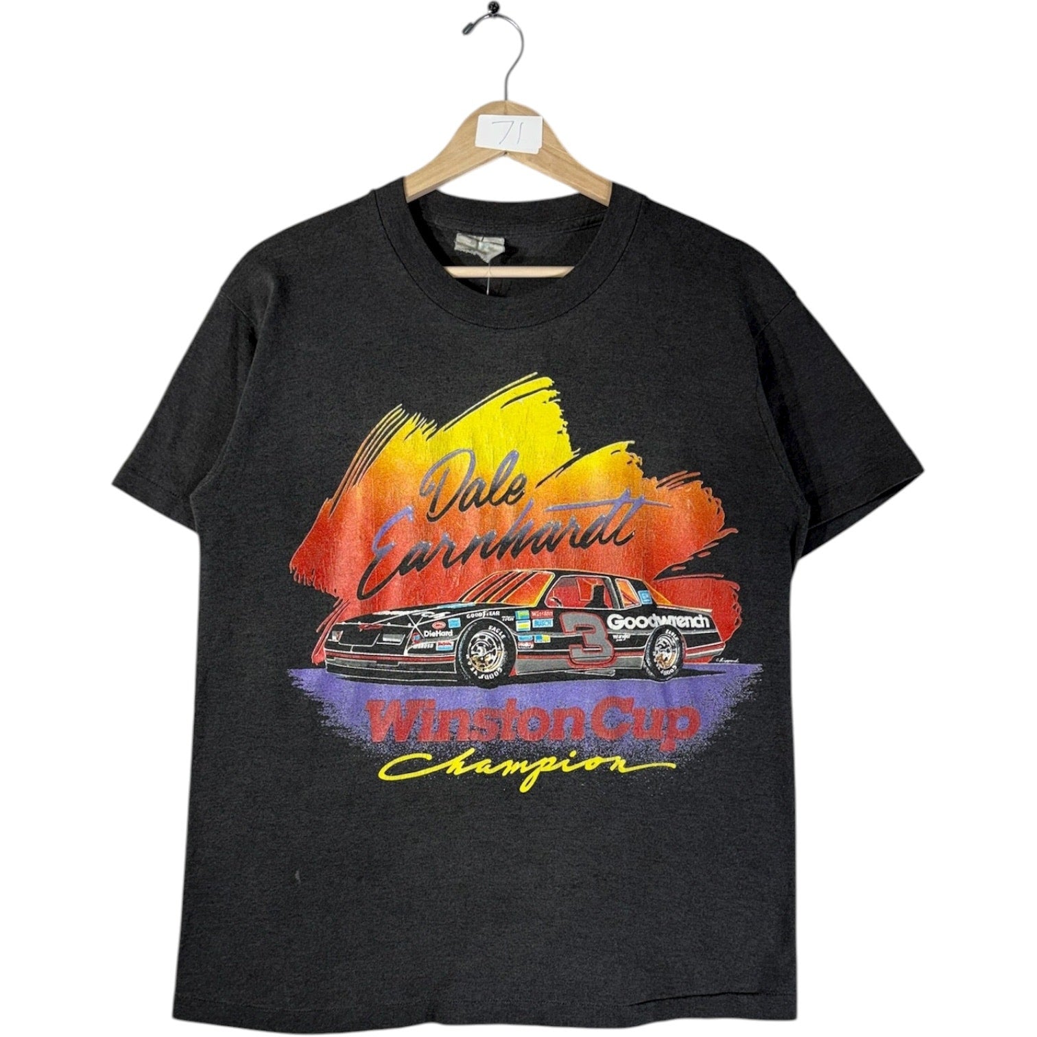 Vintage Dale Earnhardt Winston Cup Champion NASCAR T-Shirt