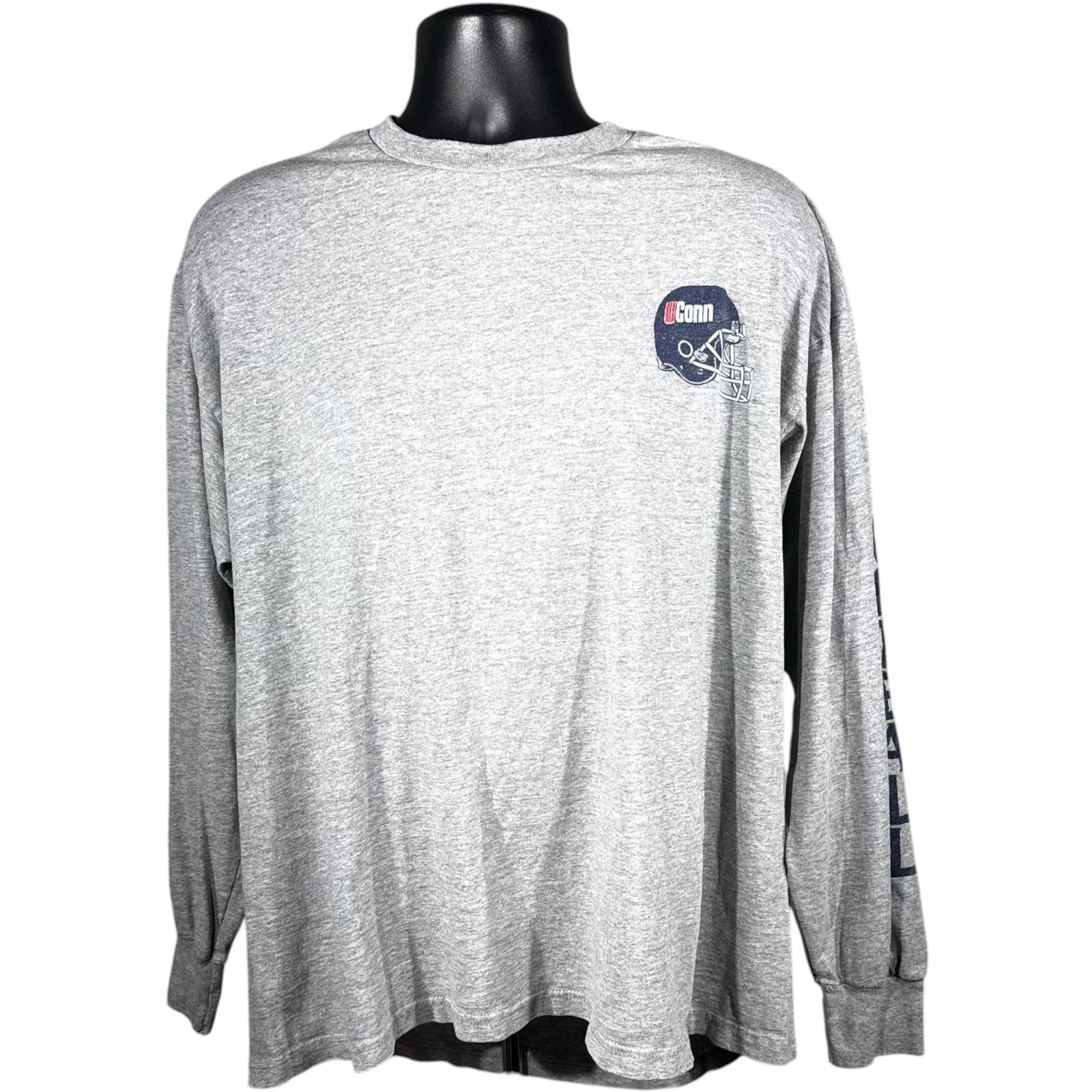 Vintage Lee University of Connecticut Arm Spellout Long Sleeve