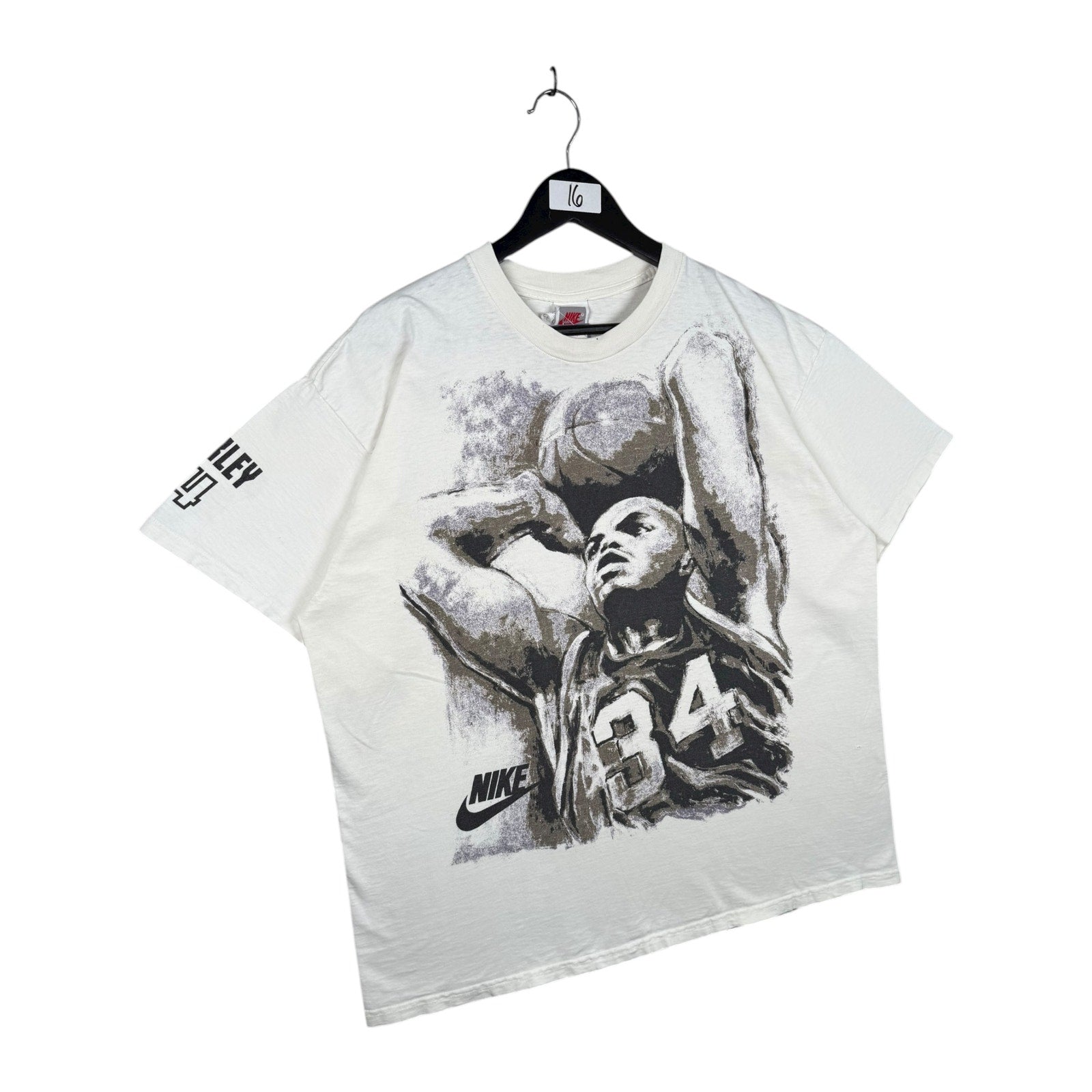 Vintage Nike Charles Barkley 34 Basketball Graphic T-Shirt