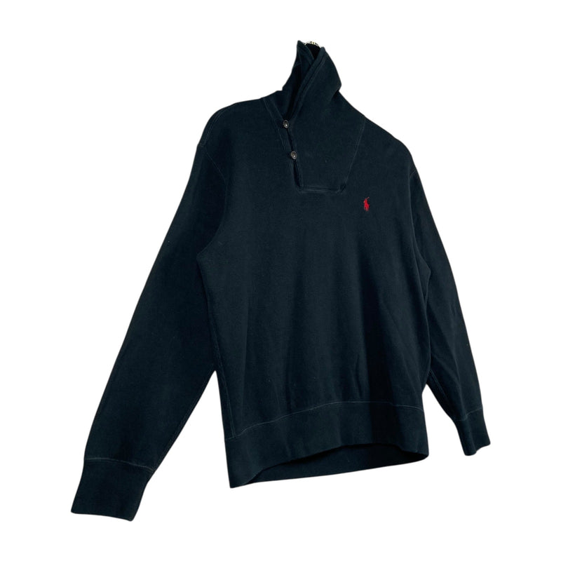 Vintage Polo Ralph Lauren High Neck Logo Sweater