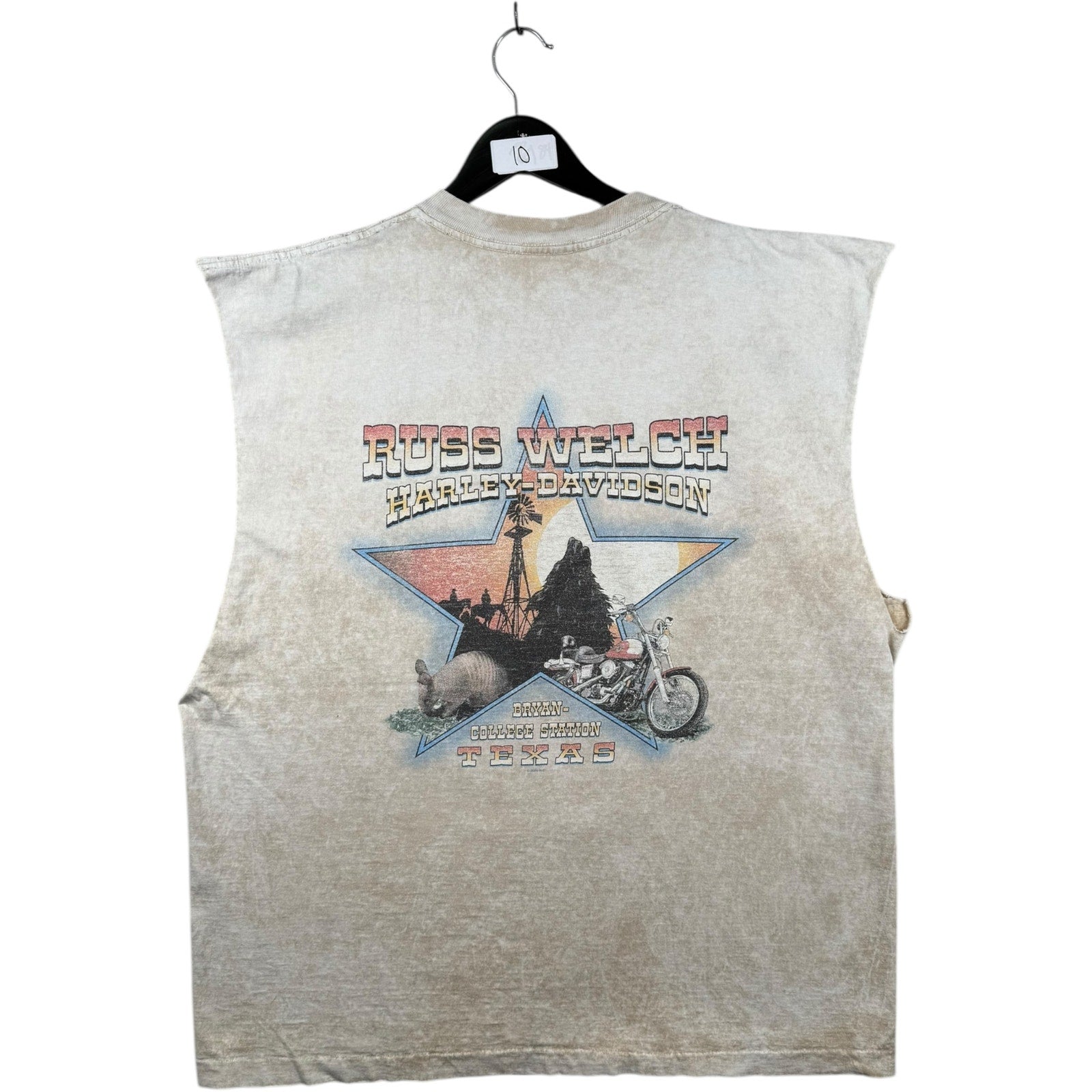 Vintage Harley Davidson Russ Welch Tank Top