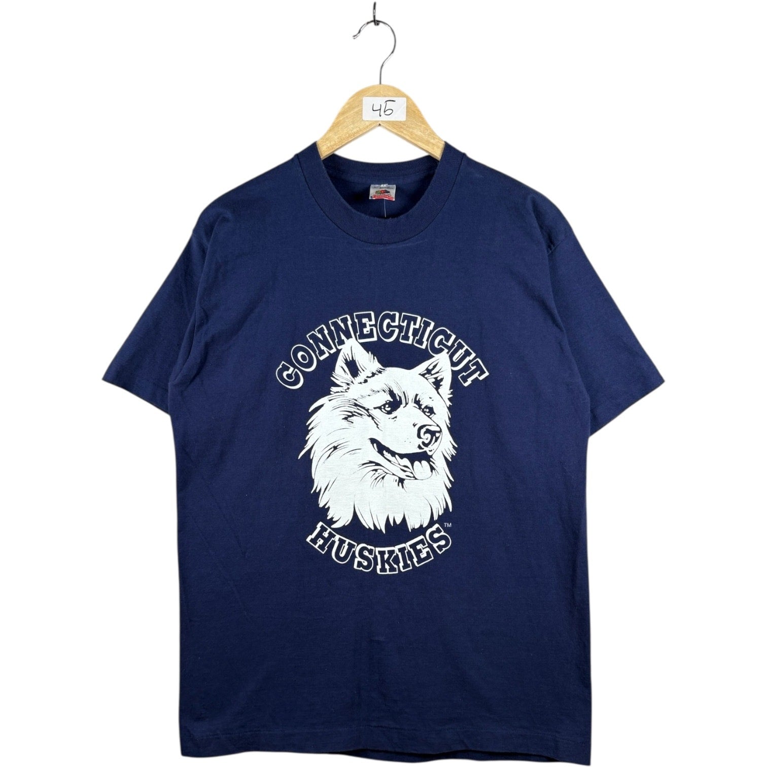 Vintage University Of Connecticut Huskies T-Shirt