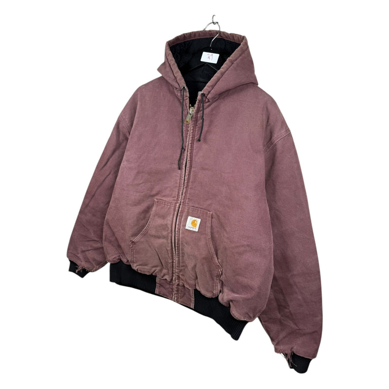 Vintage Carhartt Insulated Hooded Workwear Jacket
