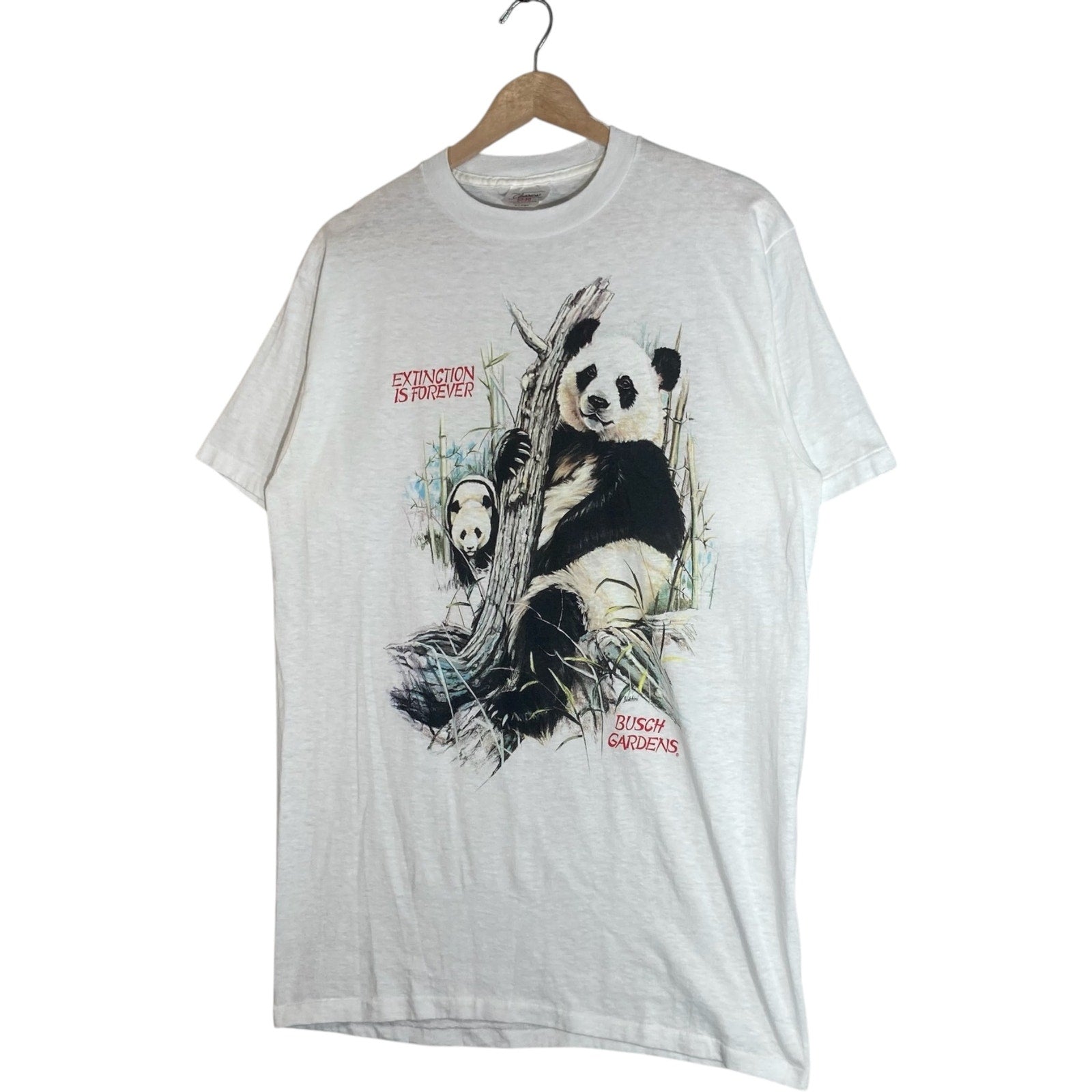 Vintage Pandas Nature "Extinction is Forever" Tee