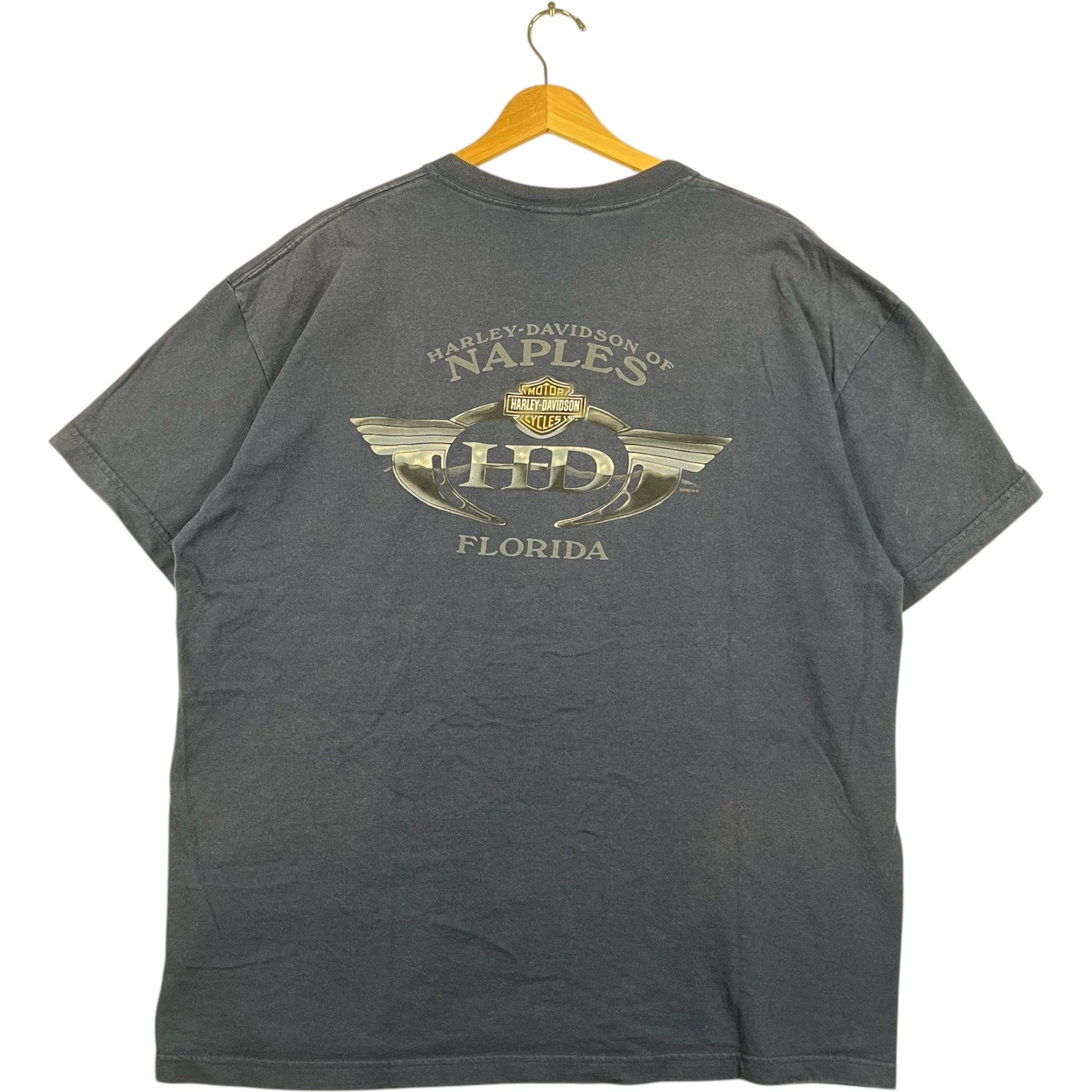 Vintage Harley Davidson Of Naples Florida Tee