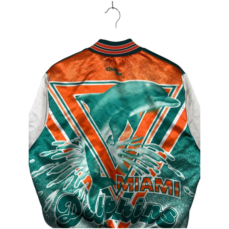 Vintage Miami Dolphins NFL Satin Varsity Jacket