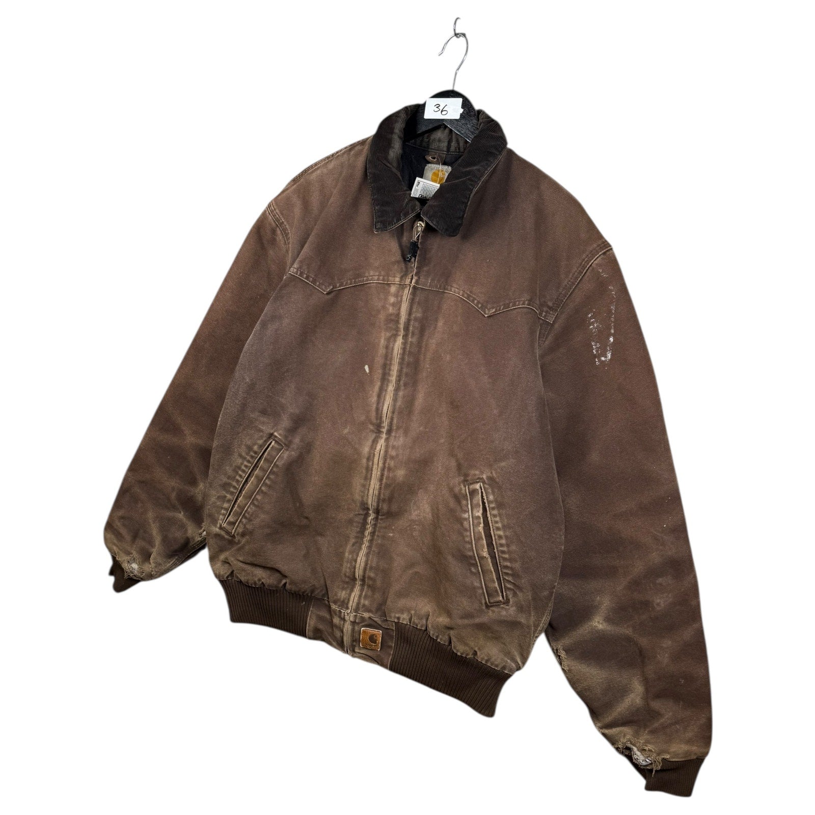 Vintage Carhartt Canvas Full Zip Workwear Jacket