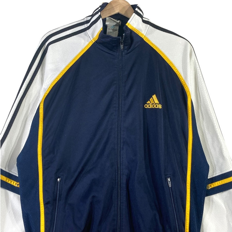Vintage Adidas Chest Logo Full Zip Track Jacket