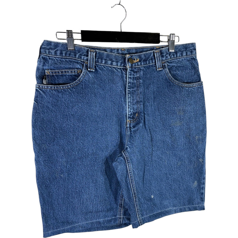 Vintage Carhartt Fire Resistant Denim Shorts 36
