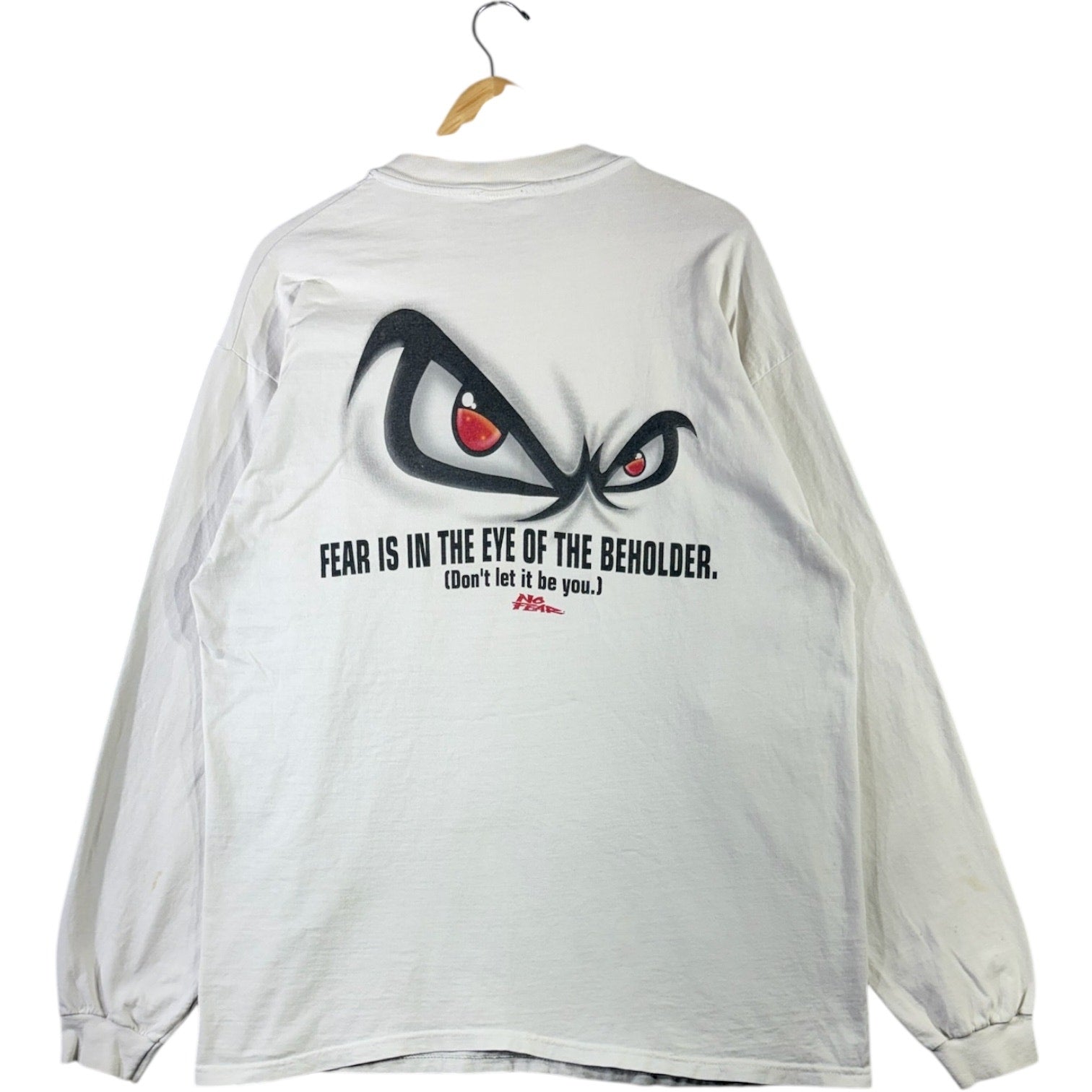 Vintage No Fear Logo Graphic Long Sleeve