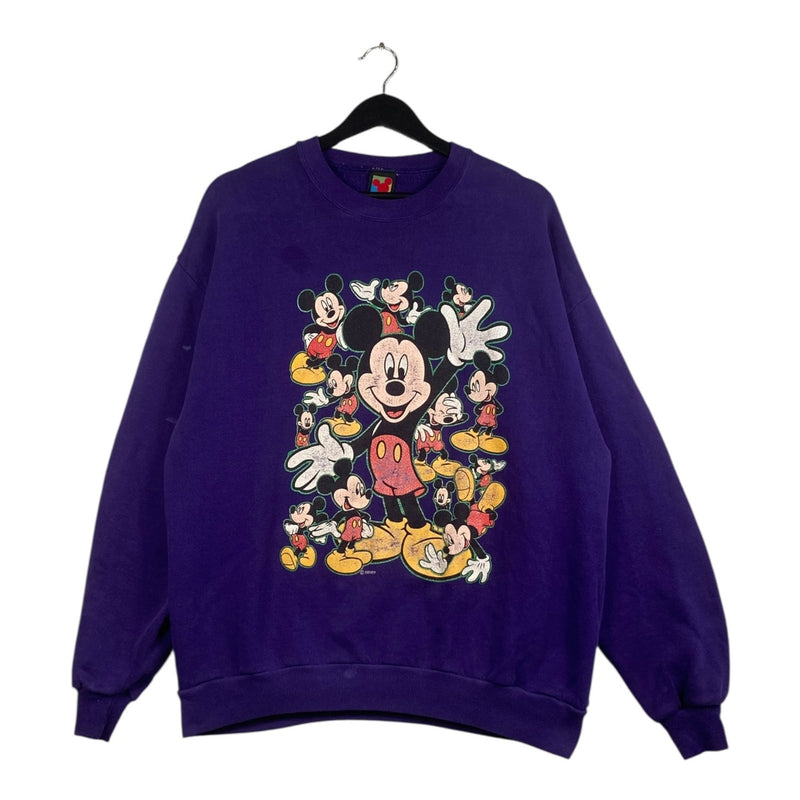Vintage Disney Mickey Mouse Multi-Graphic Crewneck