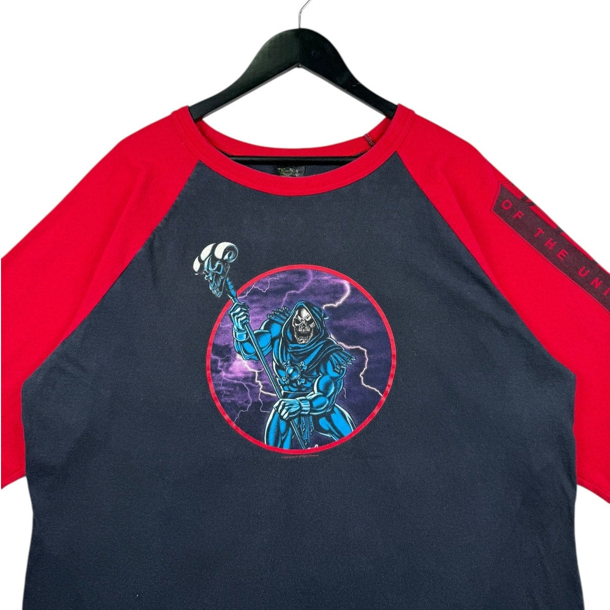 Vintage Skeletor Graphic Raglan T-Shirt
