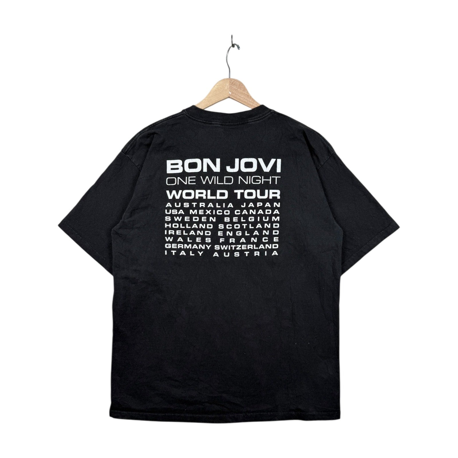 Vintage Bon Jovi One Wild Night World Tour T-Shirt