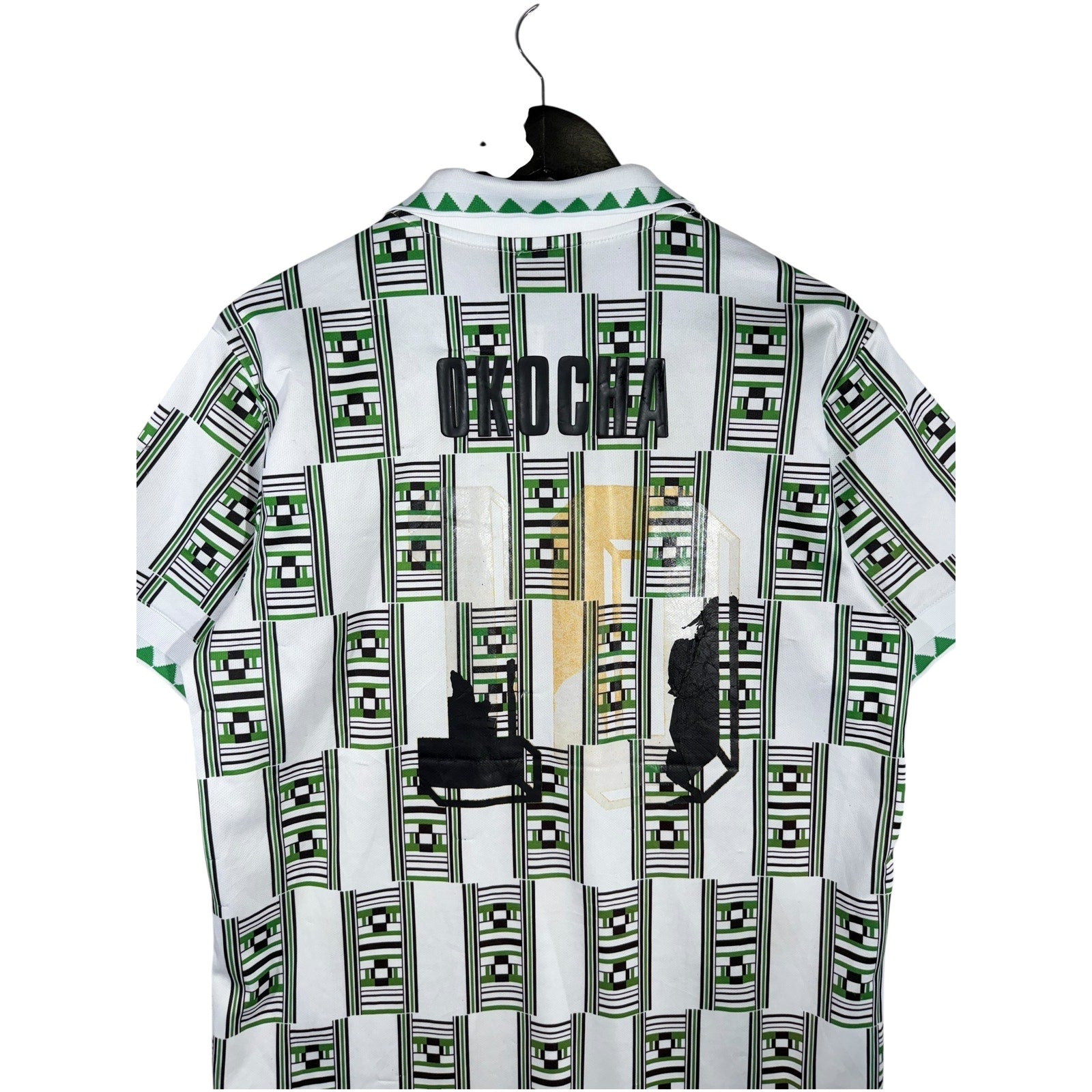 Vintage Adidas Okocha Nigeria Football Federation Jersey