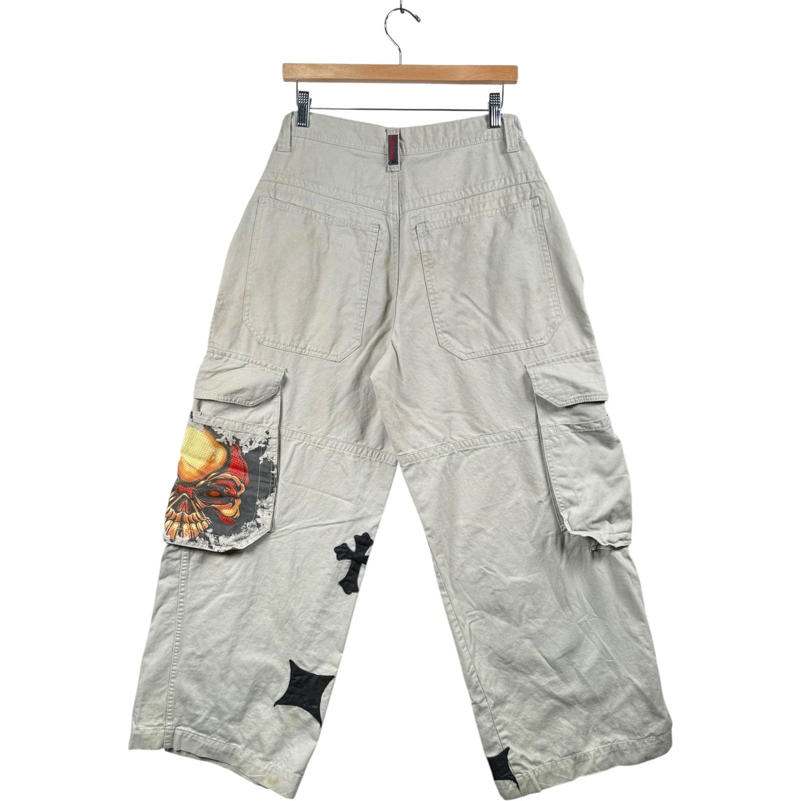 Vintage JNCO Force Baggy Graphic Cargo Pants 32
