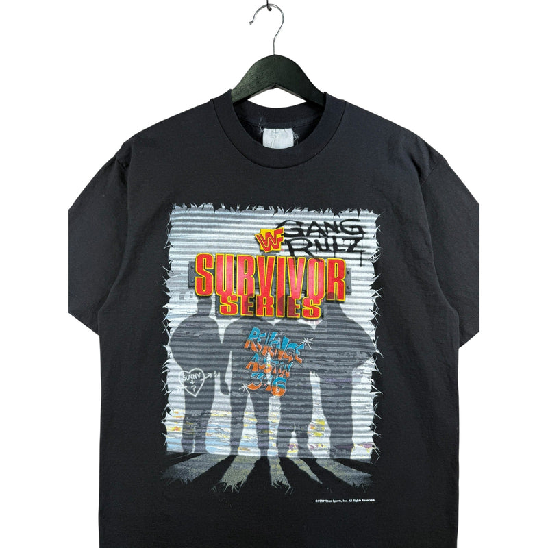 Vintage 1997 WWF Survivor Series T-Shirt