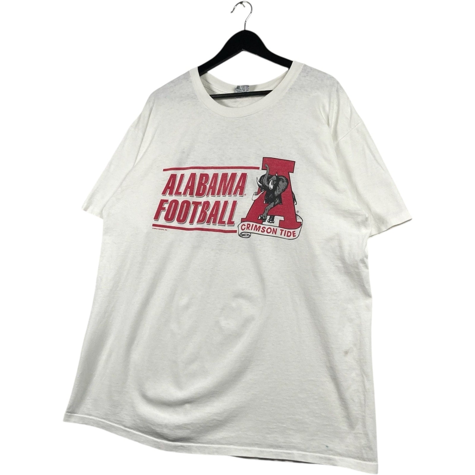 Vintage University Of Alabama Crimson Tide Football Tee
