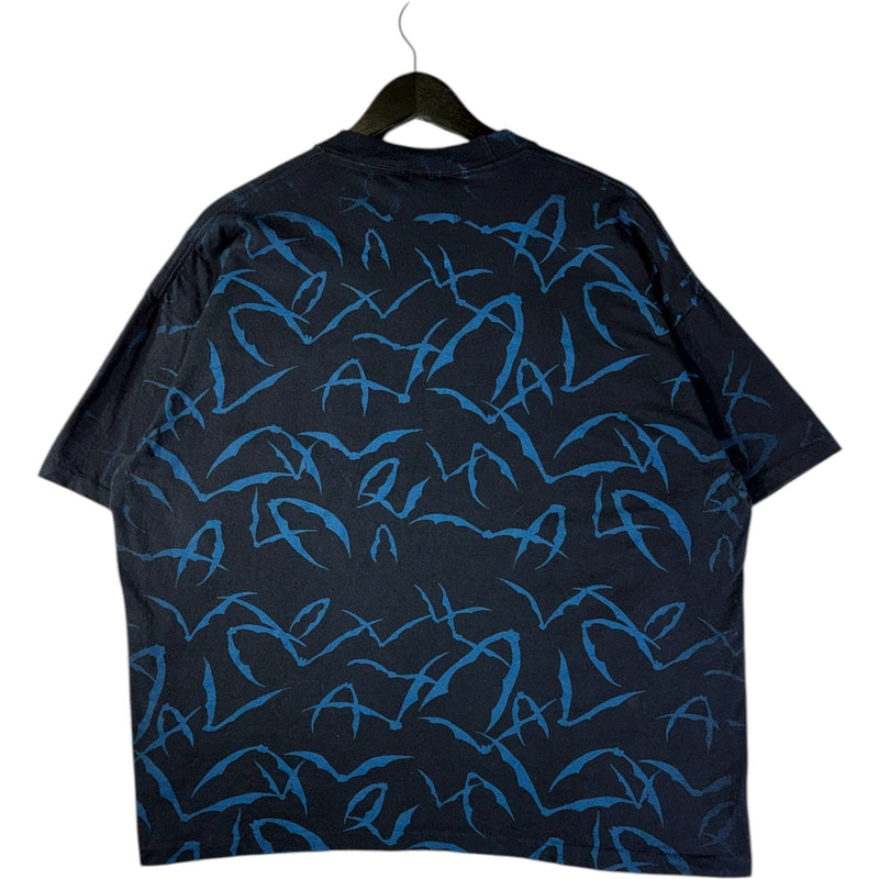 Vintage Batman Returns All Over Graphic Print T-Shirt