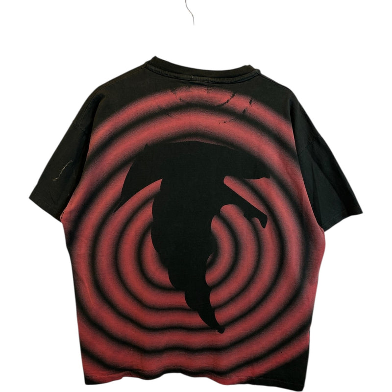 Vintage Atlanta Falcons Spiral NFL T-Shirt