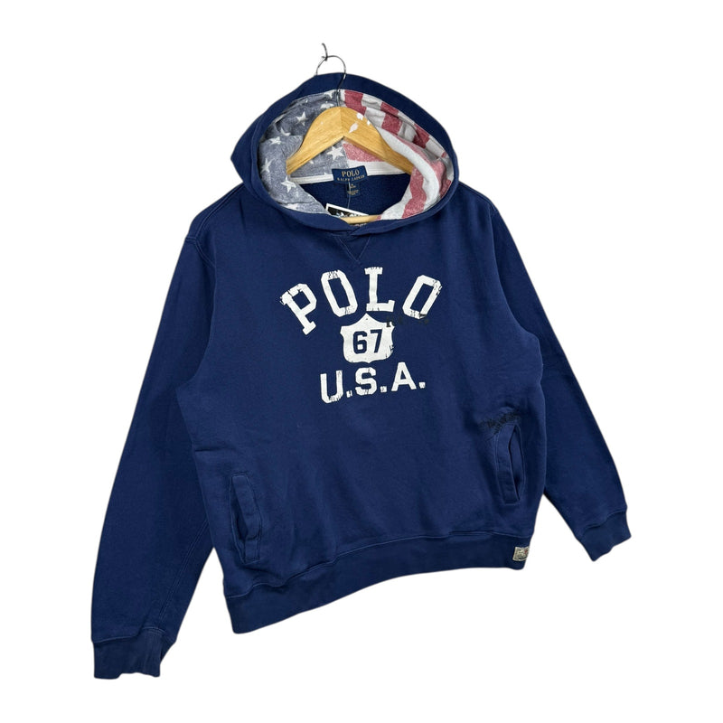 Vintage Polo Ralph Lauren USA 67 Hoodie