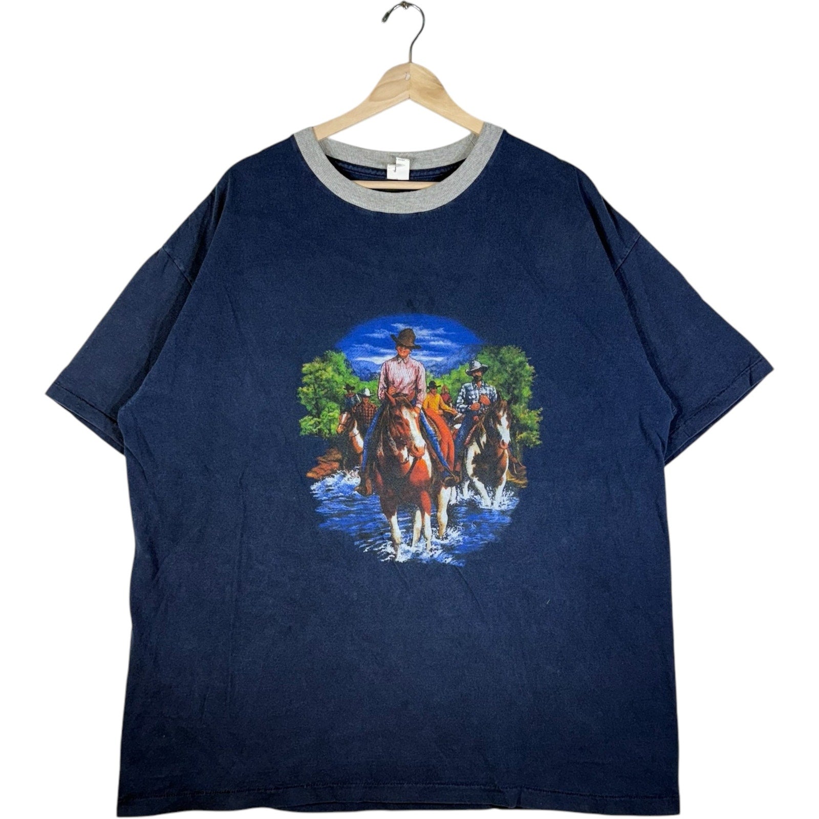 Vintage Western Cowboy Horse Tee
