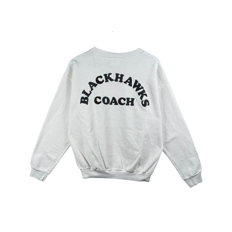 Vintage World Class Soccer Blackhawks Coach Crewneck
