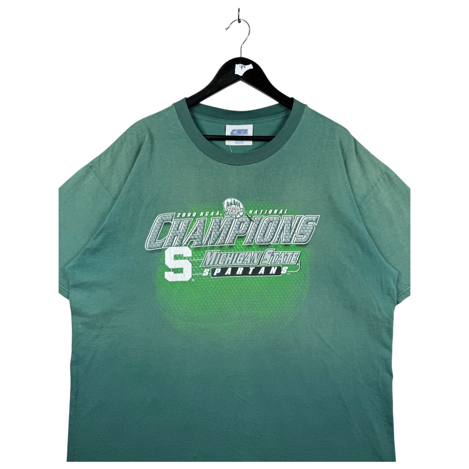 Vintage Champions Michigan State Spartan Short Sleeve T-Shirt