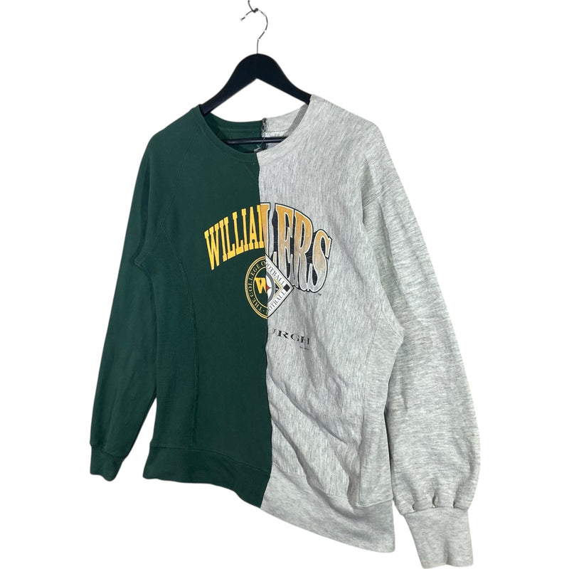 Vintage College of William & Mary x Pittsburgh Steelers Cut & Sew Crewneck