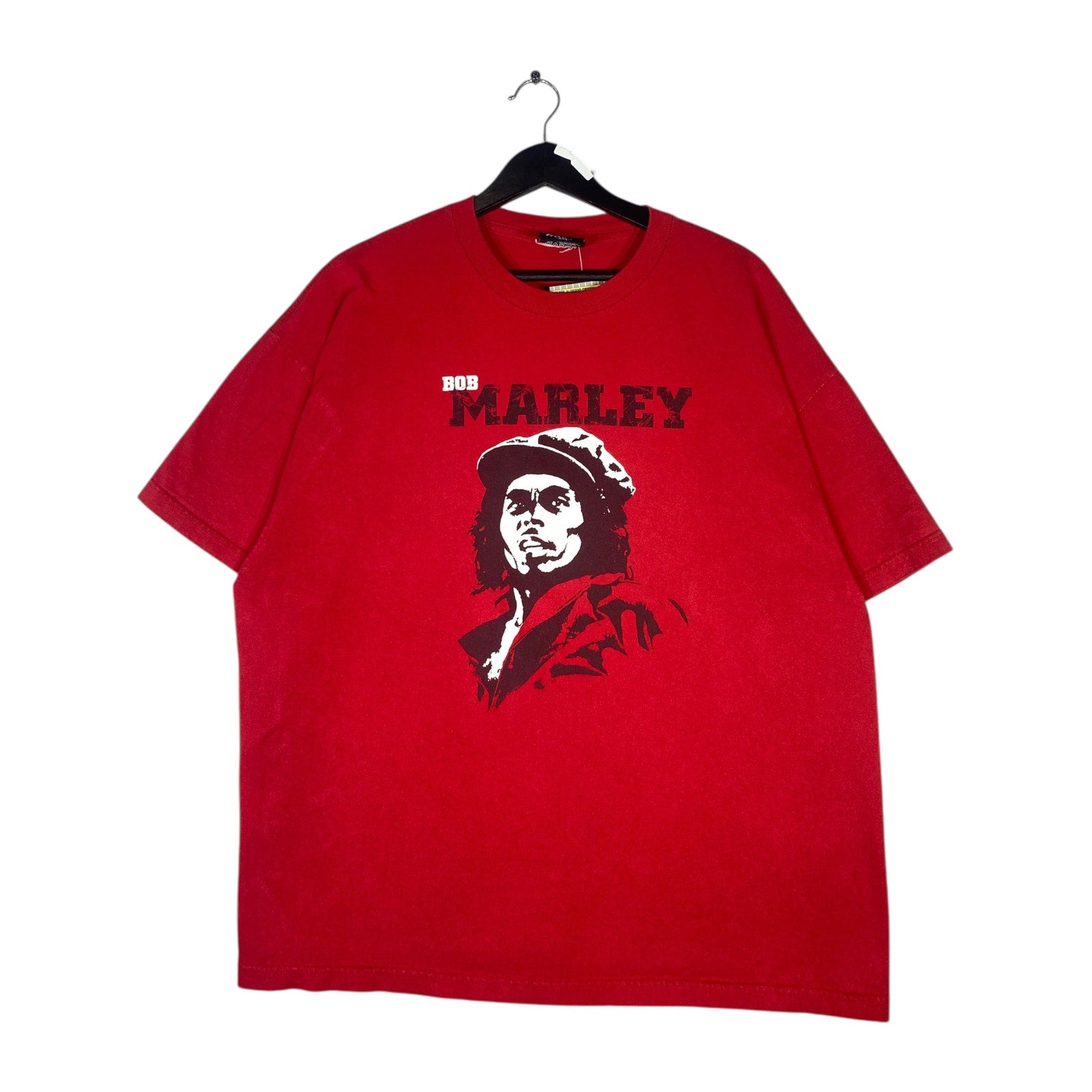 Vintage Bob Marley Graphic Print T-Shirt