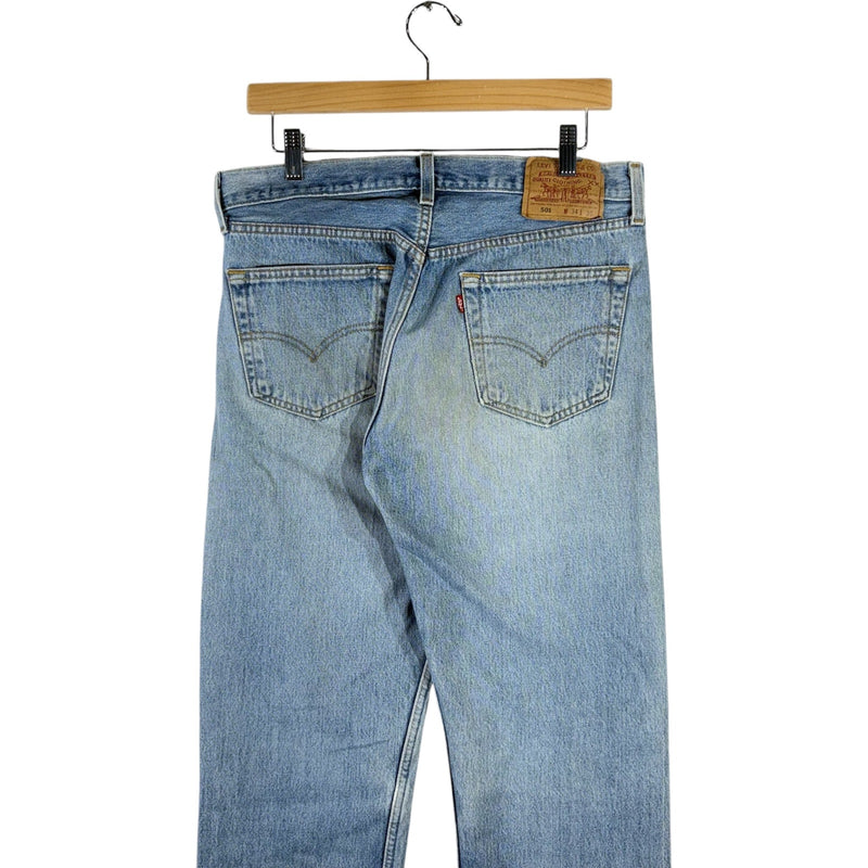 Vintage Levi's Straight Leg Denim Jeans 33x31
