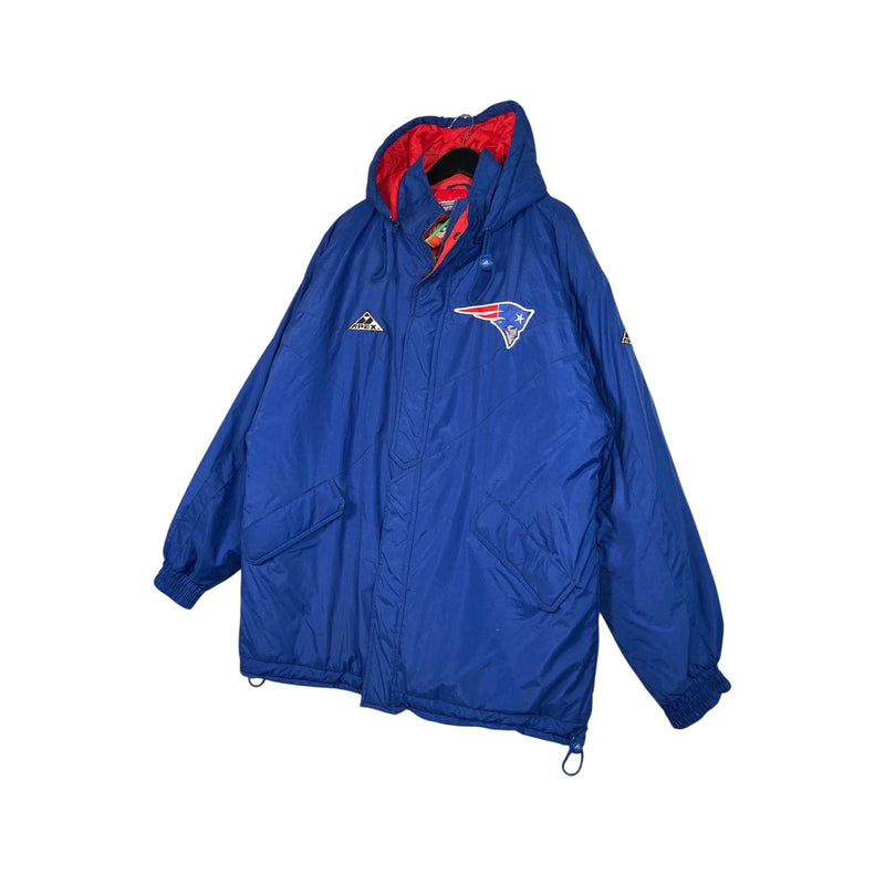 Vintage Pro Line New England Patriots Logo NFL Puffer Jacket