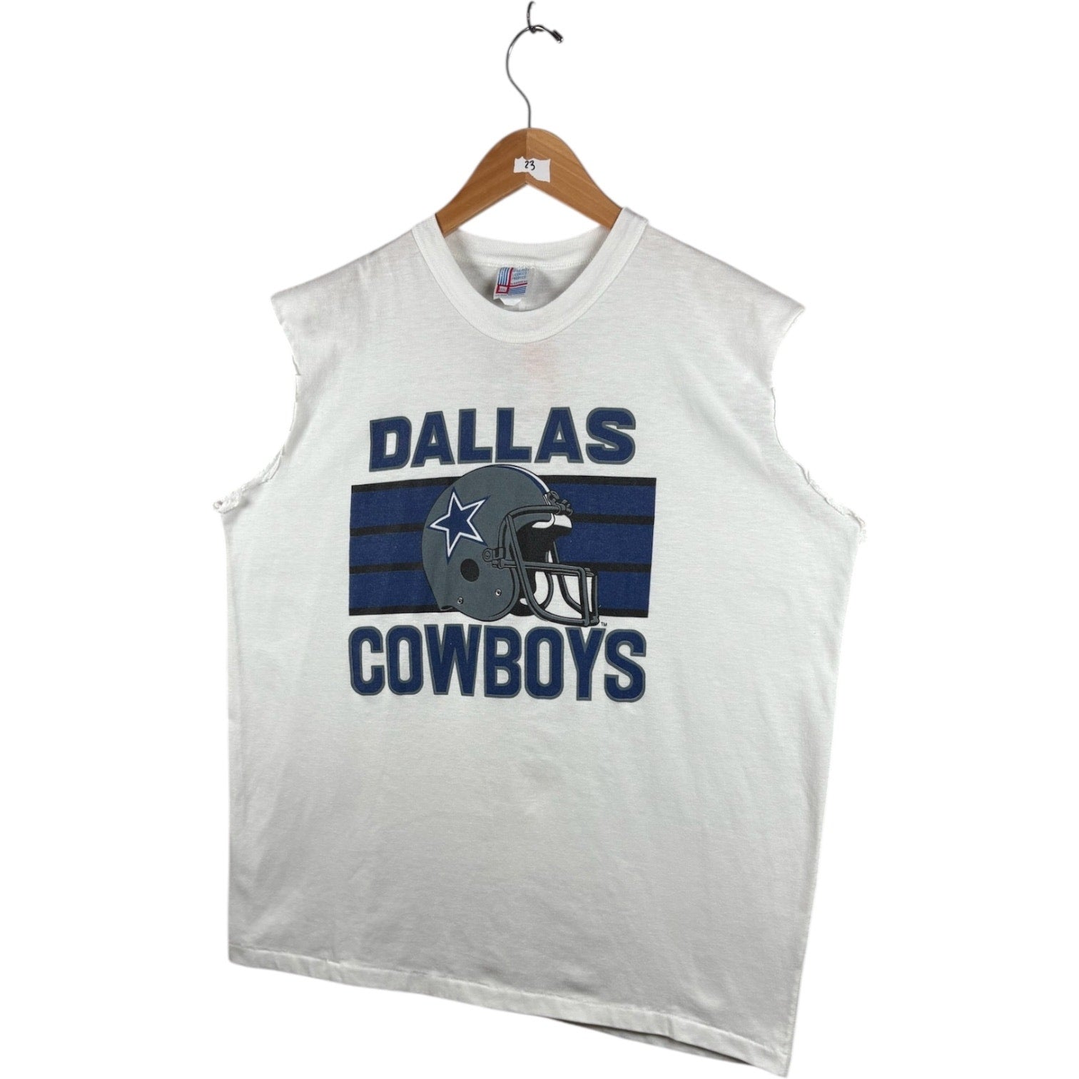 Vintage Dallas Cowboys NFL Cut-out Tank Top