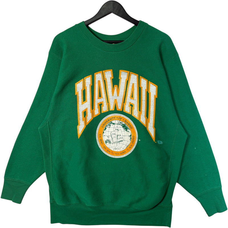 Vintage University Of Hawaii Spellout Crewneck