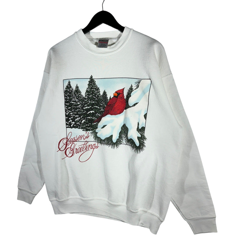 Vintage Seasons Greetings Winter Crewneck