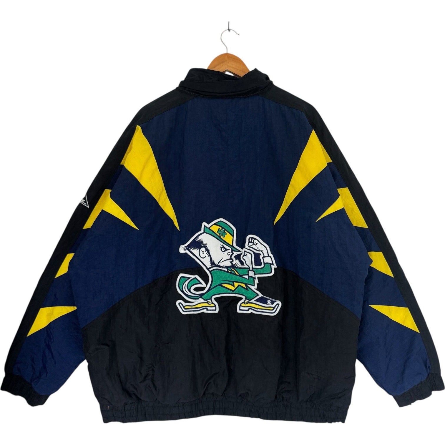 Vintage Apex One University of Notre Dame Puffer Jacket