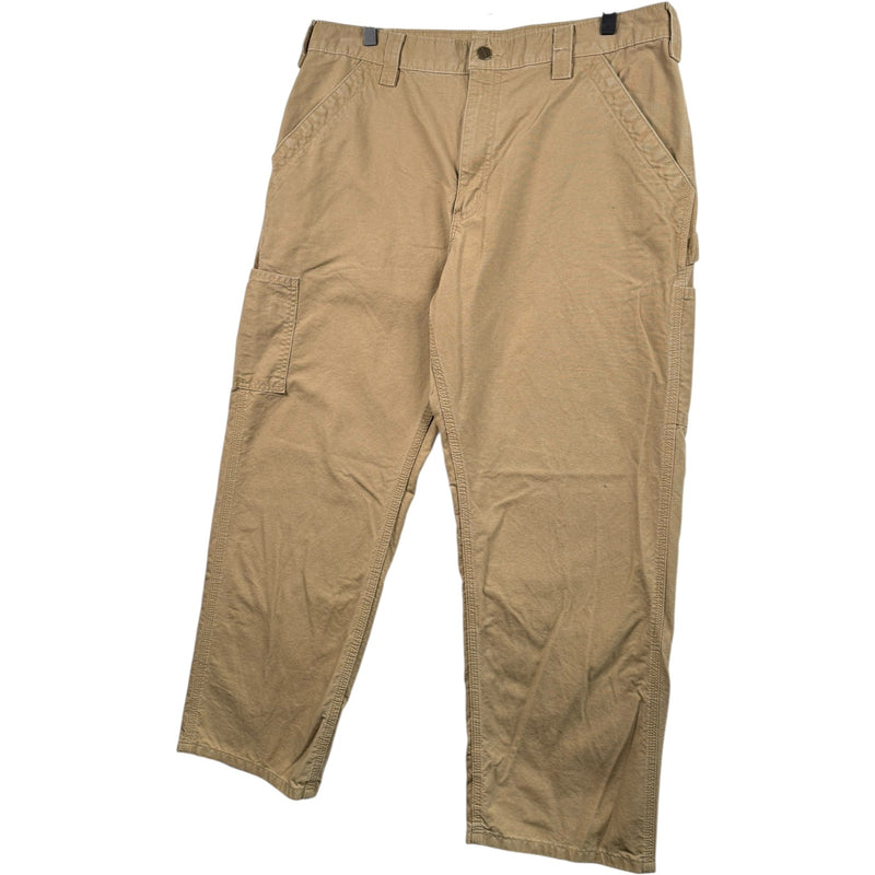 Vintage Carhartt Canvas Loose Work Cargo Pants 36