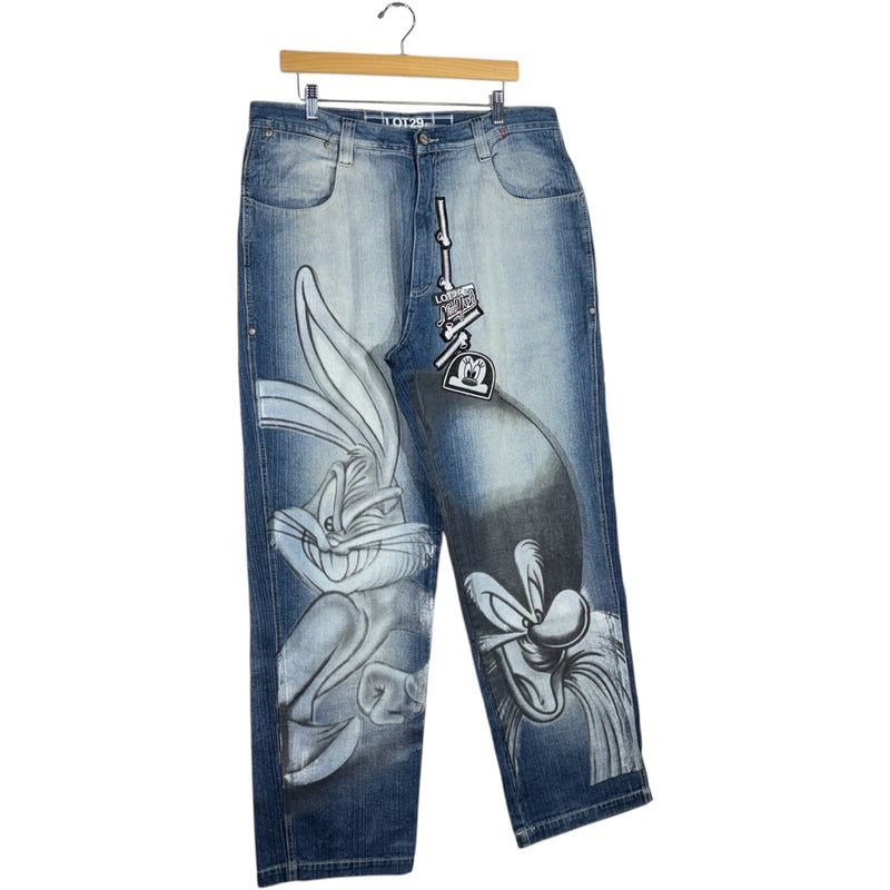 Vintage Lot 29 Looney Tunes Straight Leg Denim Jeans 38 x 33