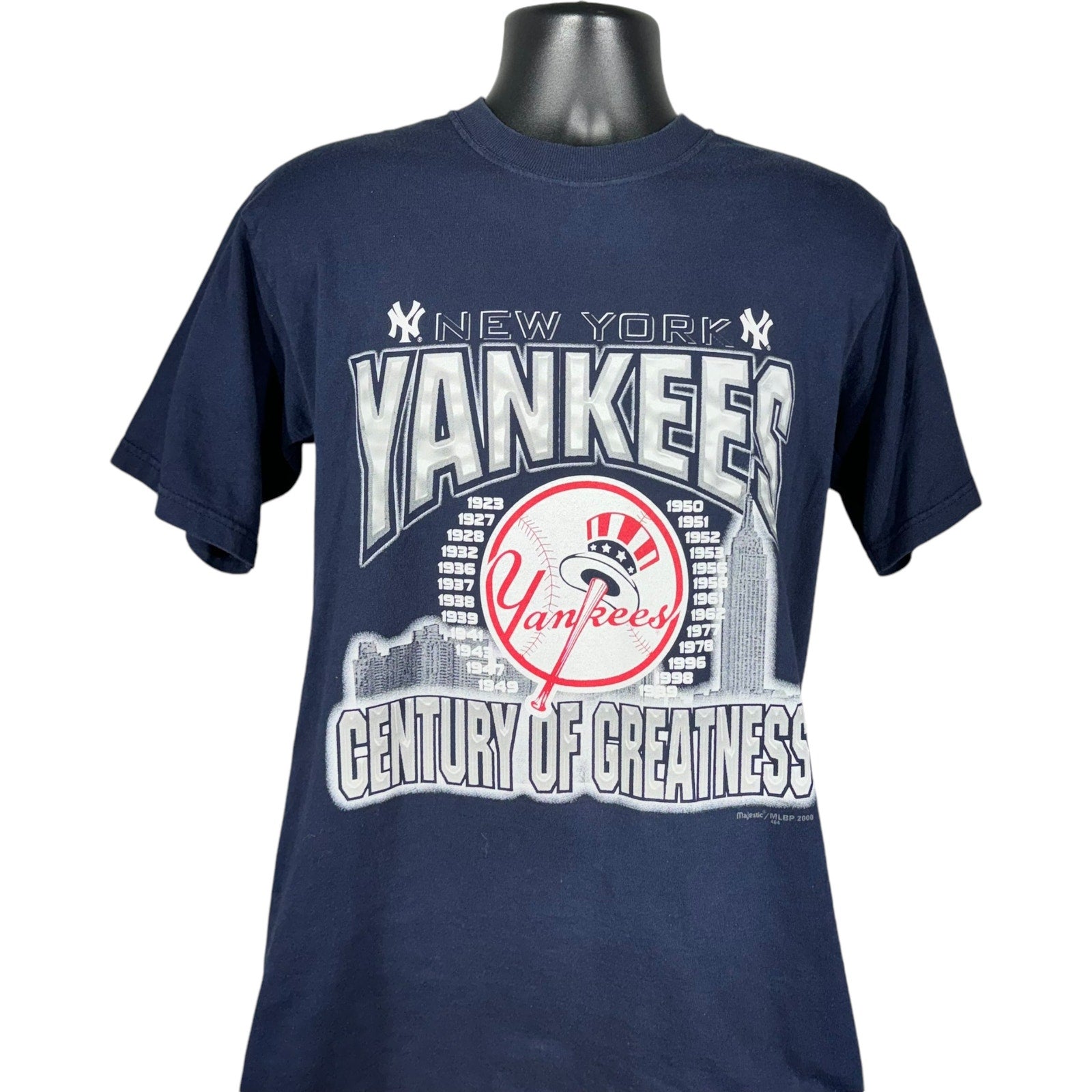 Vintage New York Yankees "Century of Greatness" MLB Tee 2000