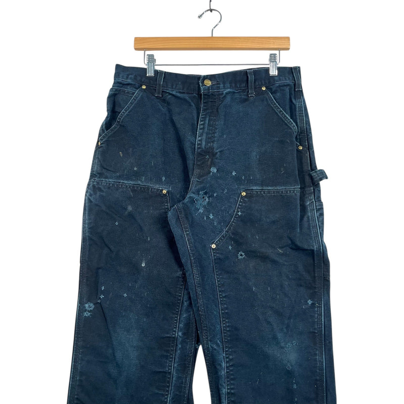 Vintage Carhartt Carpenter Double Knee Pants 34 x 32